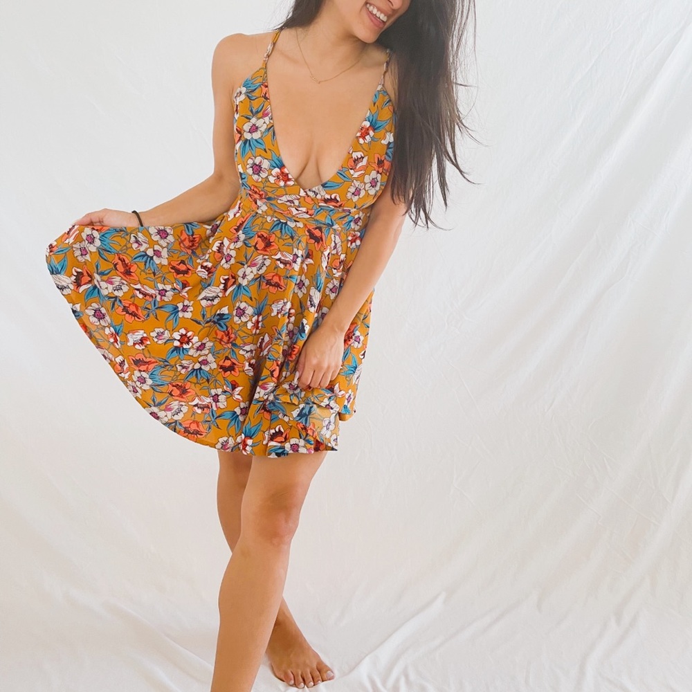Floral flowy sundress